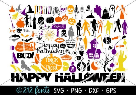 Download Halloween Graphics Bundle Clip Art Pack - Halloween graphics Collection