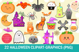 Download 22 Kawaii Halloween Clipart-Halloween Graphics Clipart - Halloween graphics Collection