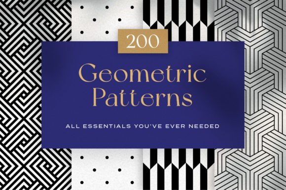Download 200 Essential Geometric Patterns - Patterns Collection